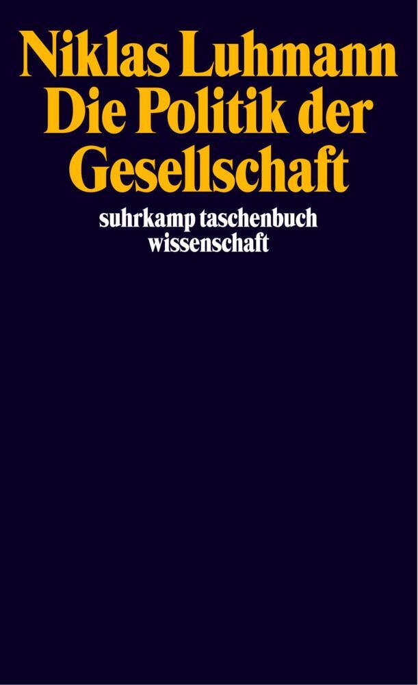Die Politik der Gesellschaft main product photo