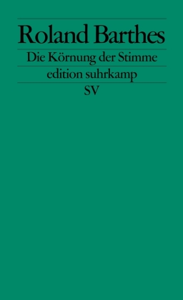 Die Körnung der Stimme