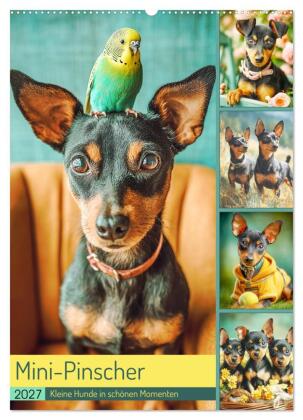 Mini-Pinscher. Kleine Hunde in schönen Momenten (Wandkalender...