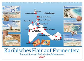 Karibisches Flair auf Formentera (Wandkalender 2027 DIN A2 que...
