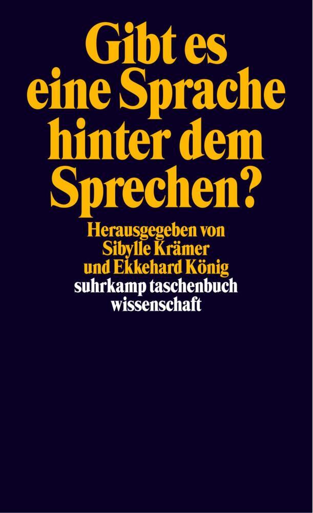 Gibt es eine Sprache hinter dem Sprechen? main product photo