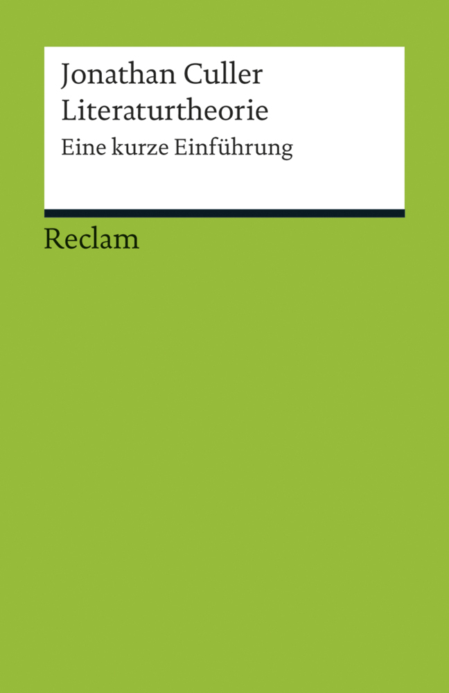 Literaturtheorie. Eine kurze Einführung main product photo