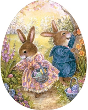 Ei-Puzzle Frohe Ostern