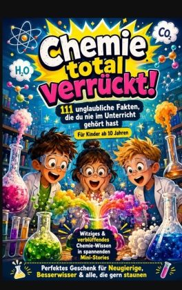 Chemie total verrückt! - 111 unglaubliche Fakten, die du nie im Unterricht gehört hast:  Für Kinder ab 10 Jahren