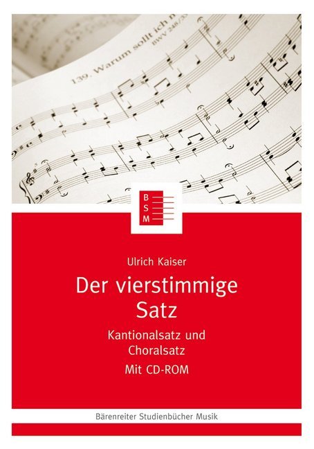 Der vierstimmige Satz, m. 1 CD-ROM main product photo