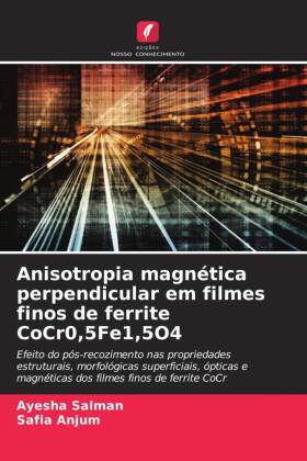 Anisotropia magnética perpendicular em filmes finos de ferrit...