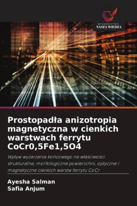 Prostopadla anizotropia magnetyczna w cienkich warstwach ferry...