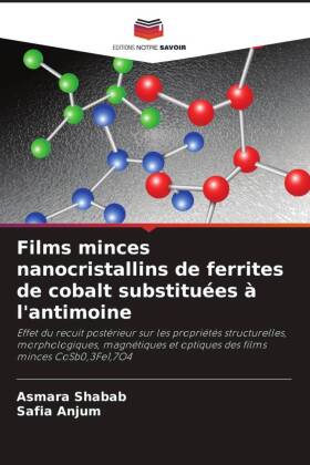 Films minces nanocristallins de ferrites de cobalt substituée...