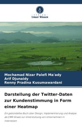 Darstellung der Twitter-Daten zur Kundenstimmung in Form einer Heatmap