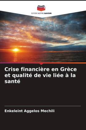 Crise financière en Grèce et qualité de vie liée à la santé