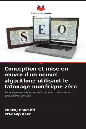 Conception et mise en oeuvre d'un nouvel algorithme utili...