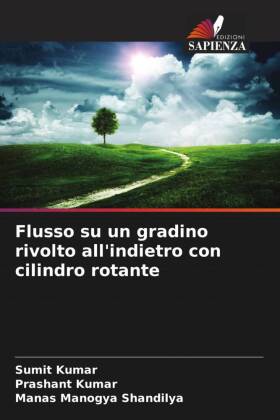 Flusso su un gradino rivolto all'indietro con cilindro ro...