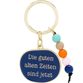 Schlüsselanhänger Motiv "Gute alte Zeiten"