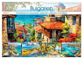Bulgarien. Künstlerische Aquarelle zwischen Altstadt und Meer...