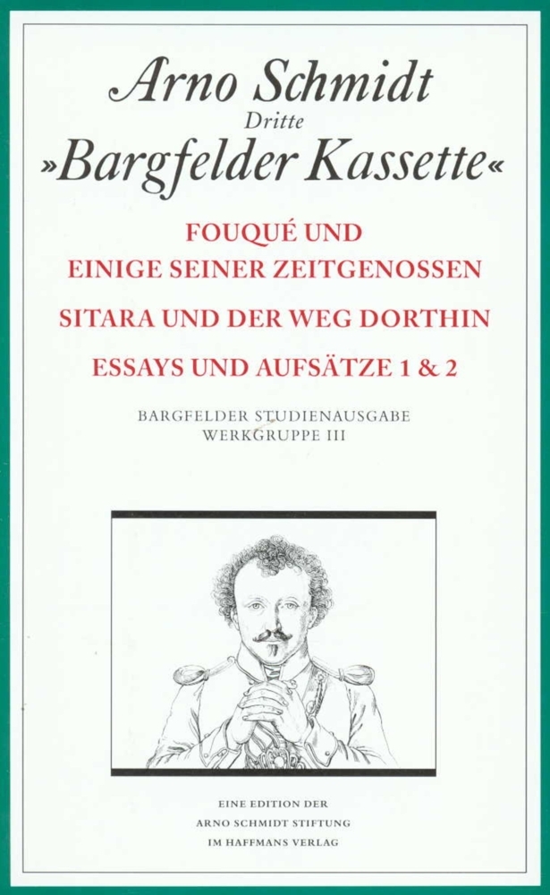 Bargfelder Ausgabe. Werkgruppe III: Essays und Biographisches, 4 Teile main product photo