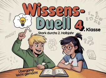 Wissens-Duell-Buch 4. Klasse: Mathe, Deutsch, Englisch, Wissen...
