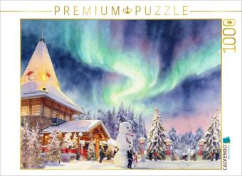 CALVENDO Puzzle Rovaniemi in Finnland | 1000 Teile Lege-Größ...