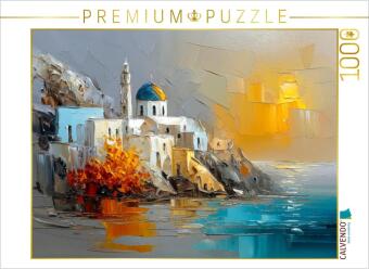 CALVENDO Puzzle Ein Nachmittag in Santorini - das Sonnenlicht ...
