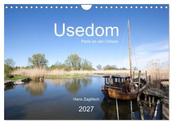 Usedom - Perle an der Ostsee (Wandkalender 2027 DIN A4 quer), ...