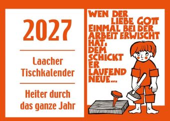 Laacher Tischkalender - Heiter durch das Jahr 2027