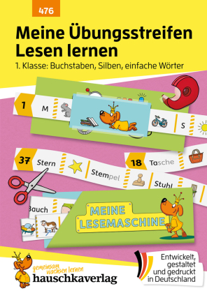 Meine Übungsstreifen Lesen lernen - 1. Klasse: Buchstaben, Si...