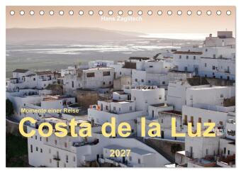 Momente einer Reise - Costa de la Luz (Tischkalender 2027 DIN A5 quer), CALVENDO Monatskalender