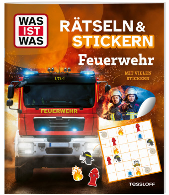 WAS IST WAS Rätseln und Stickern: Feuerwehr