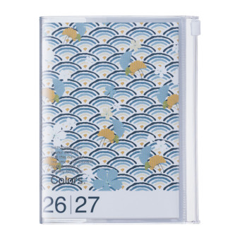 Mark's 2026/2027 Diary A6 Pattern, Wave Green