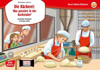 Die Bäckerei: Was passiert in der Backstube? Kamishibai Bildk...