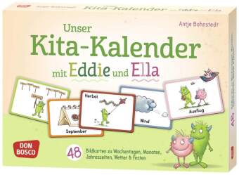 Unser Kita-Kalender mit Eddie und Ella