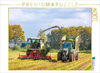 CALVENDO Puzzle Claas Jaguar 950 und Fendt 724 Vario mit Fendt...