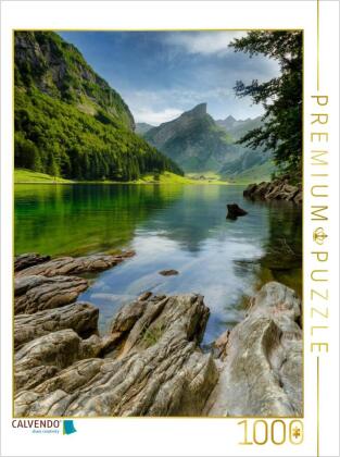 CALVENDO Puzzle Seealpsee - Appenzeller Land | 1000 Teile Lege...