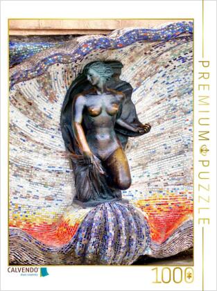 CALVENDO Puzzle Skulptur Nymphe des Bildhauers Hermann Bracher...
