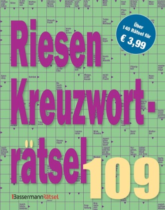 Riesen-Kreuzworträtsel 109