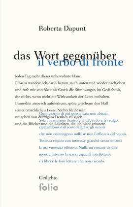 Das Wort gegenüber