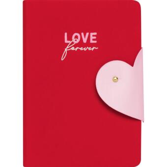 Notizbuch mit Motiv "Love"