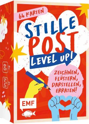 Kartenspiel: Stille Post - Level up!