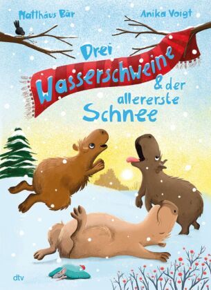 Drei Wasserschweine & der allererste Schnee