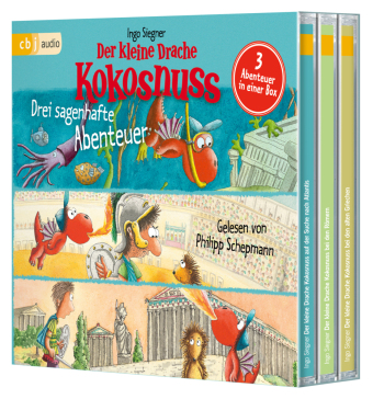 Der kleine Drache Kokosnuss - Drei sagenhafte Abenteuer,3 Audi...