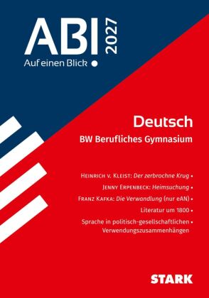 STARK Deutsch - Abi - Auf einen Blick! 2027 BW Berufliches Gym...