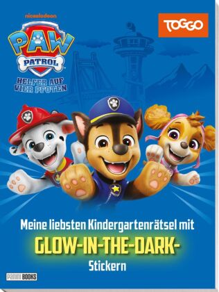 PAW Patrol: Meine liebsten Kindergartenrätsel mit GLOW-IN-THE...
