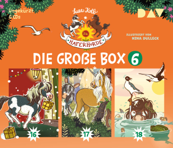 Die Haferhorde - Die große Box 6 (Teil 16-18),6 Audio-CD