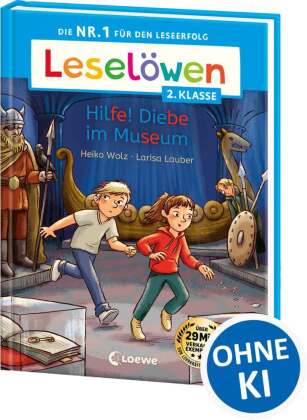Leselöwen 2. Klasse - Hilfe! Diebe im Museum