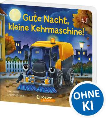 Gute Nacht, kleine Kehrmaschine!