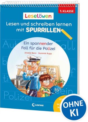 Leselöwen - Lesen und schreiben lernen mit Spurrillen - Ein s...
