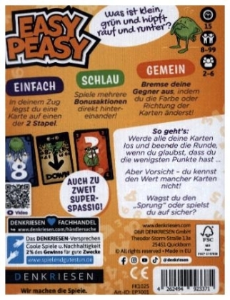 Easy Peasy - Nix für Erbsenzähler!