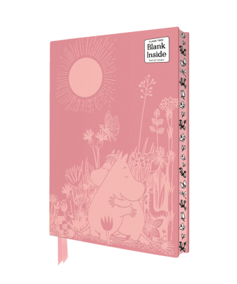 Exquisit Premium Notizbuch Blank DIN A5: Tove Jansson, Mumin Liebe