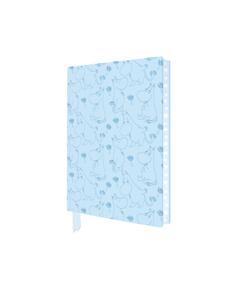 Exquisit Premium Notizbuch DIN A6: Tove Jansson, Mumin und Blumen