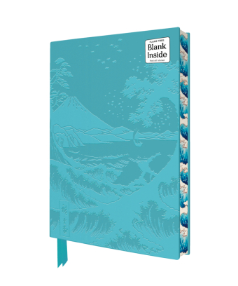 Exquisit Premium Notizbuch Blank DIN A5: Utagawa Hiroshige, Das Meer bei Satta