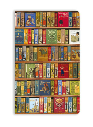 Premium Softcover Notizbuch: Bodleian Libraries, Bücherregal Halligalli